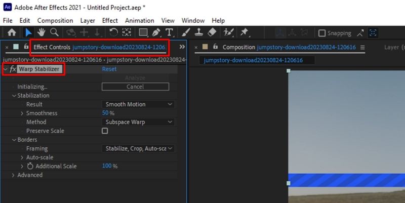 effects control in after effects