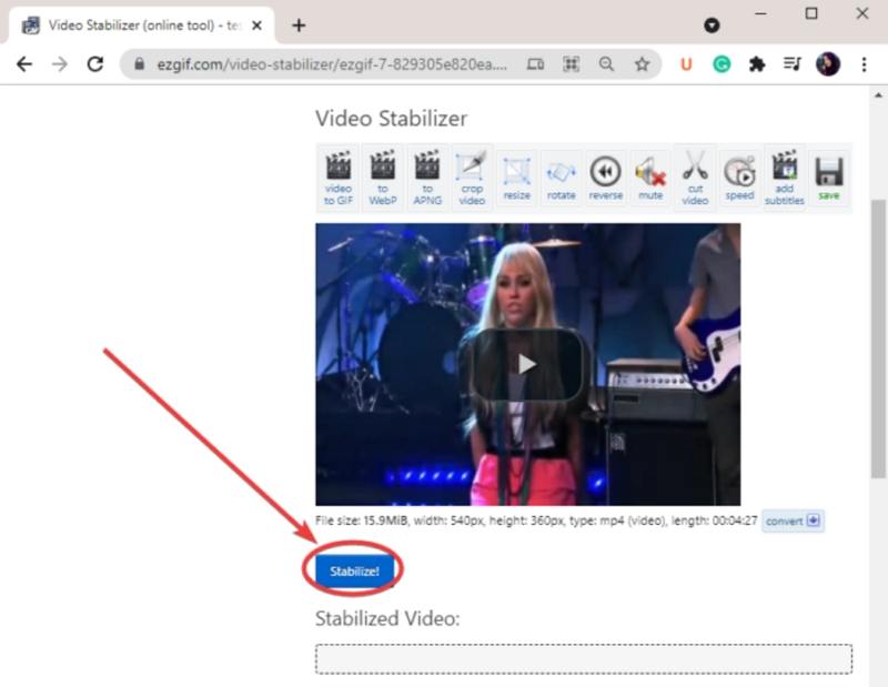 ezgif video stabilizer