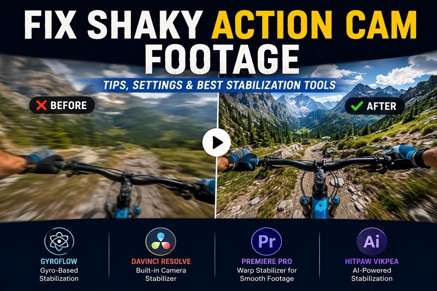 fix shaky action cam footage