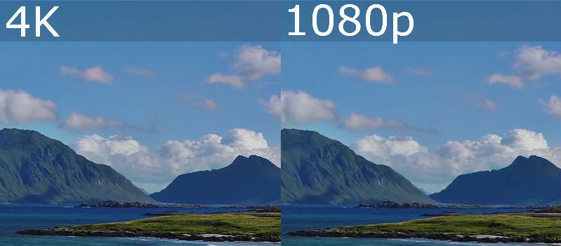 1080P VS 4K - Quelle est la différence et lequel choisir ? [2023]