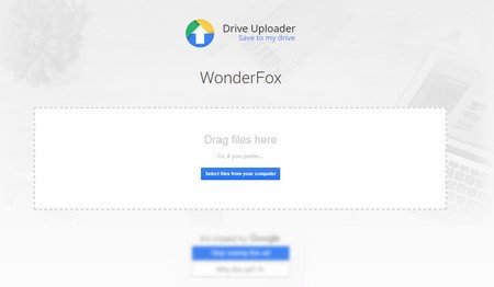 share files to driver uploader
