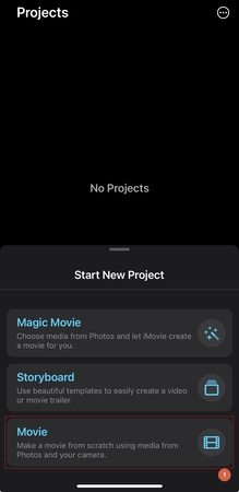 iMovie 다운로드한 영화 자막 가져오는 방법