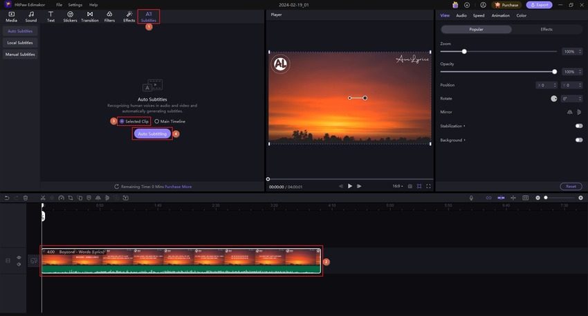 HitPaw Edimakor how do I add subtitles to a downloaded movie