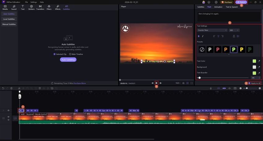 HitPaw Edimakor how to add subtitles in downloaded movie
