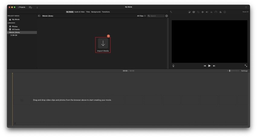 iMovie how to add text to a imovie