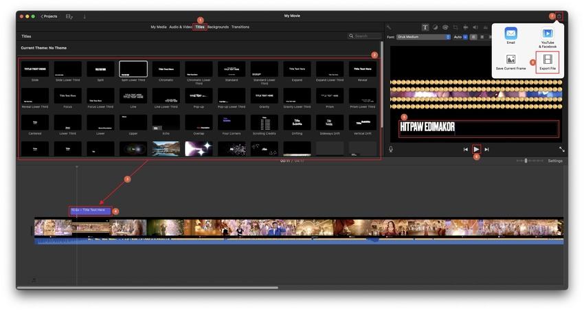 How to Add Text in iMovie on Mac/iPhone/iPad (Full Guide)