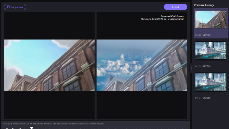 معاينة التأثير والاستخراج