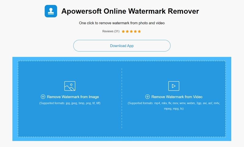 online watermark remover video