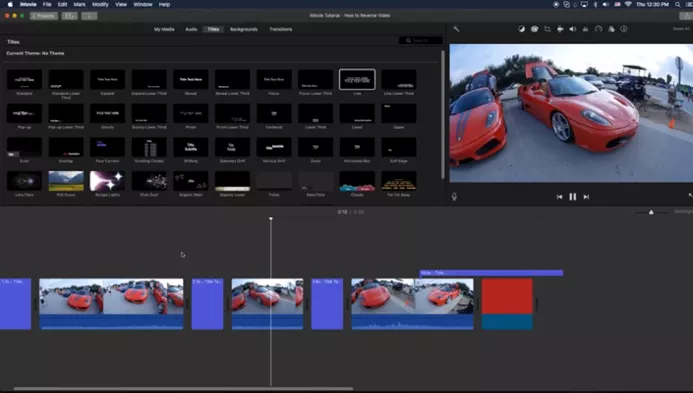 hhow to add moving text to a video