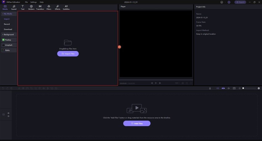 HitPaw Edimakor image caption generator