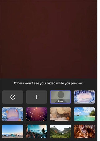 teams 背景 ぼかし