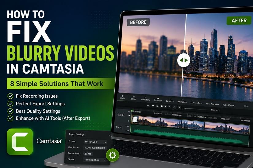 Fix Camtasia Video Blurry