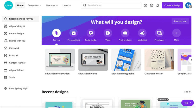 erstelle neues design