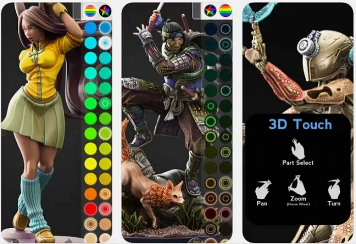 ColorMinis logiciel creation personnage