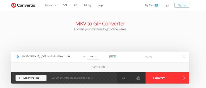 How to Convert MKV Video to Animated GIF for FREE 