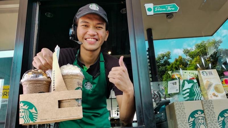 funny starbucks drink prank idea