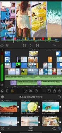 crop video lumafusion