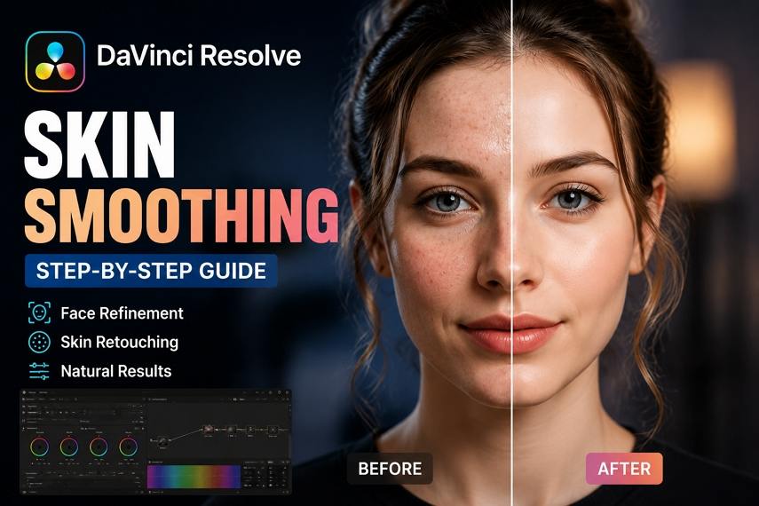 Davinci resolve skin smoothing