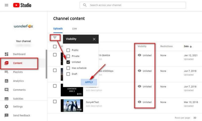 How to unlock on sale private videos on youtube