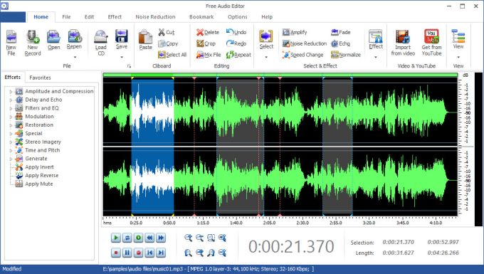 MP3 Editor for Free – Create, edit & manage your audio work in any