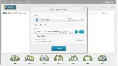 Freemakeオーディオコンバーター