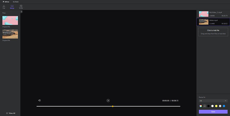 combine mp4 files windows 10