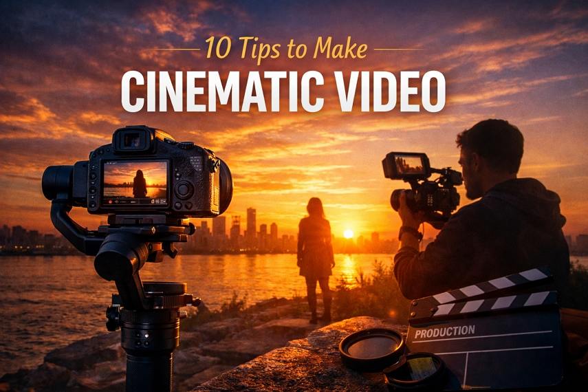 how to make a cinematic video