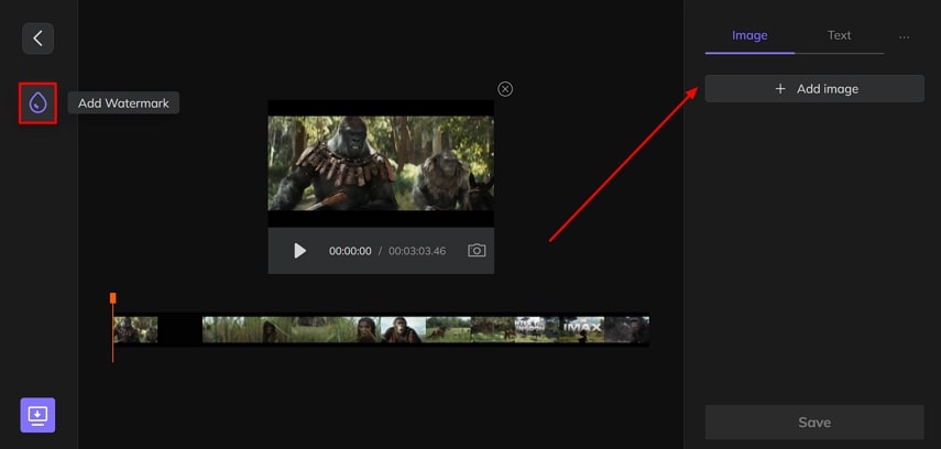 add watermark to video