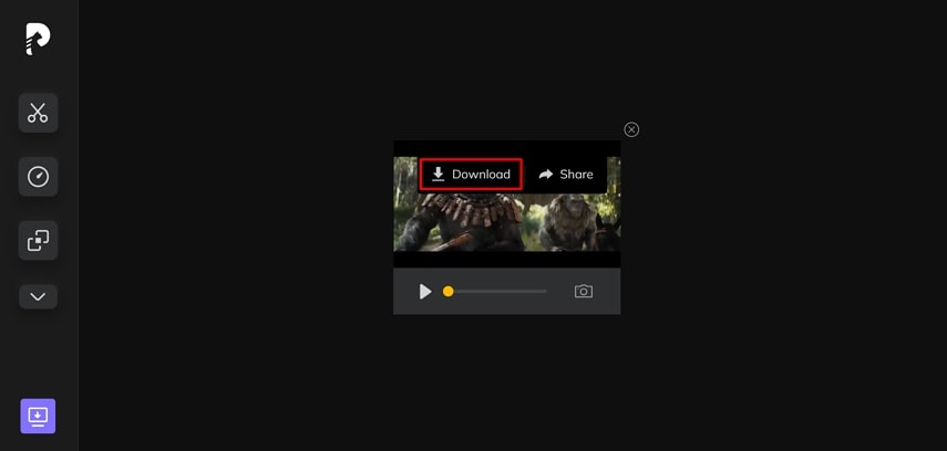 export final video from online platform