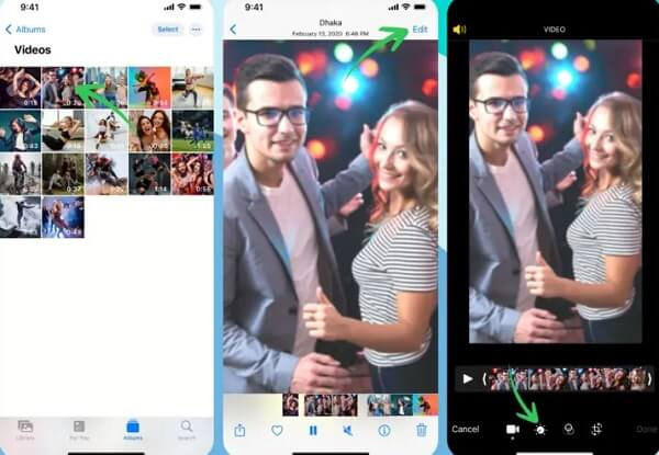 Make Video Clearer with photo app