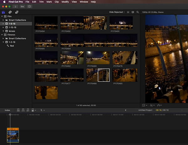 Step 2 to Make Video Look Anamorphic Final Cut