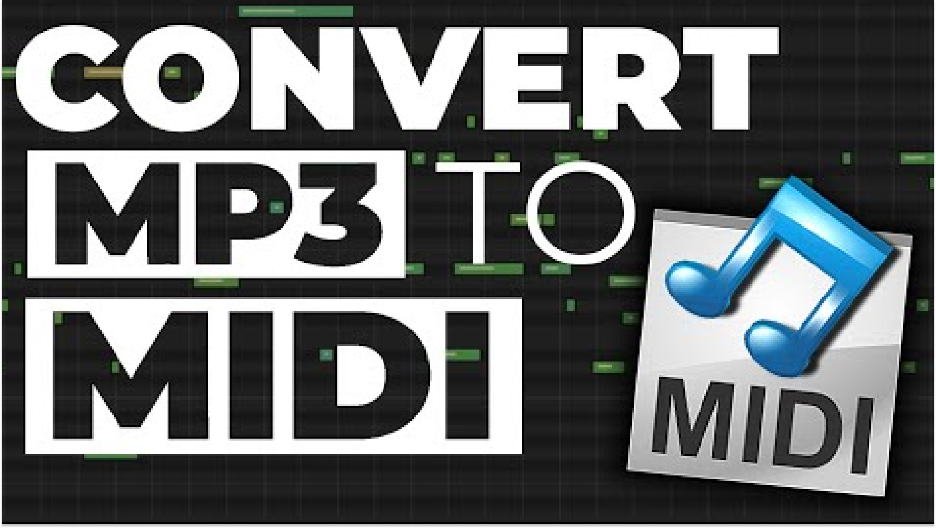 [7 maneiras] Como converter MP3 em MIDI com sucesso ?