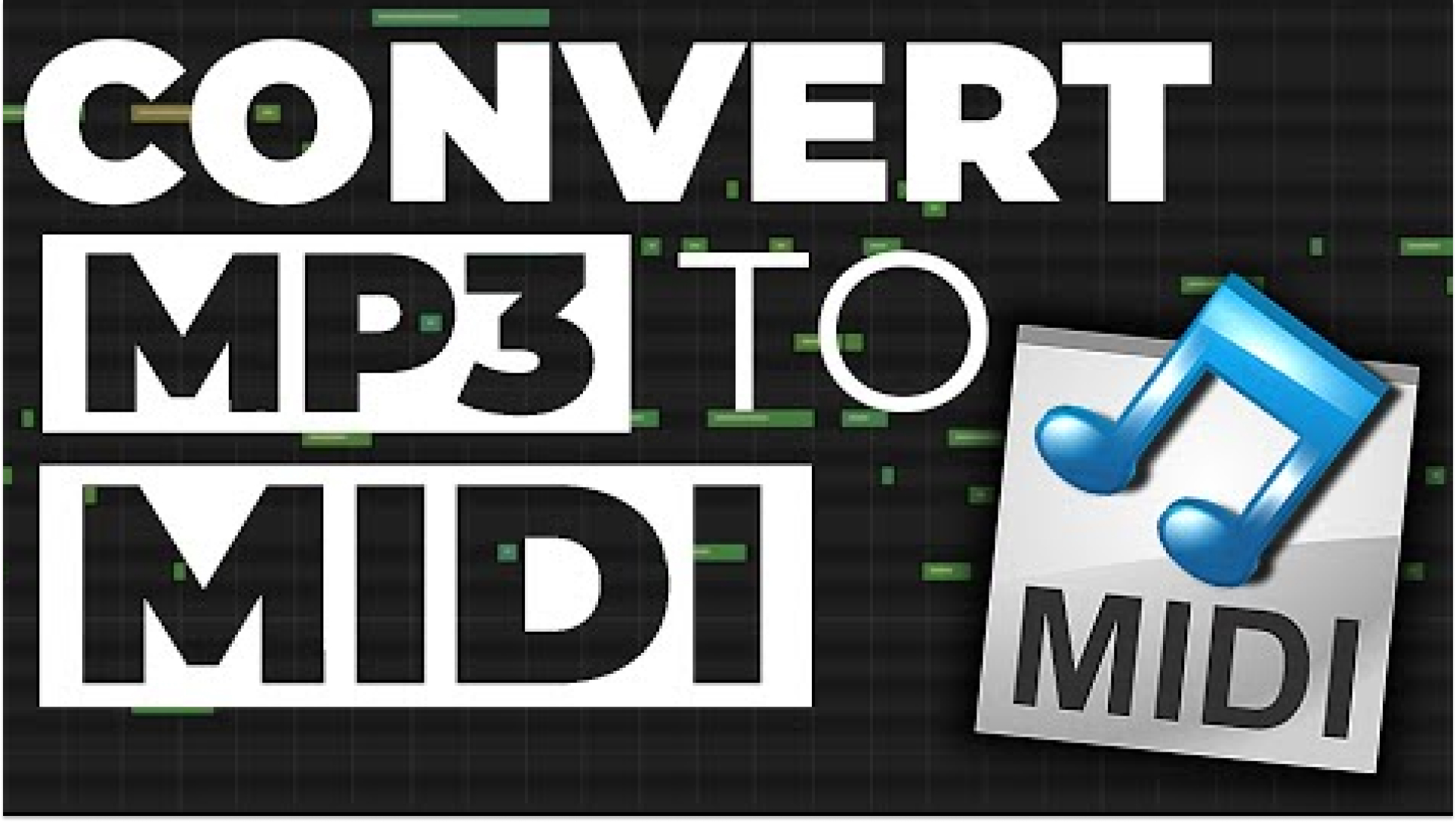 [7 maneiras] Como converter MP3 em MIDI com sucesso?