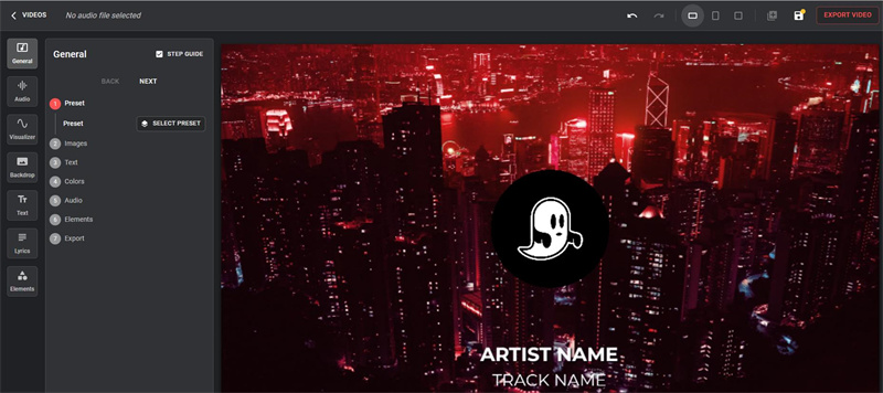 Specterr Music Visualizer Spotify