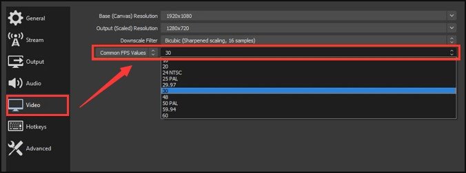 obs studio fps drop