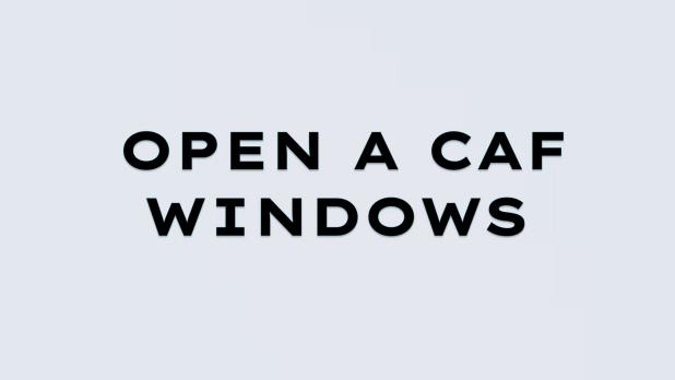 [詳細] WindowsでCAFファイルを開くには？