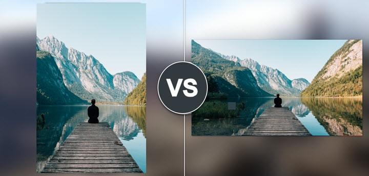 Portrait vs Landscape