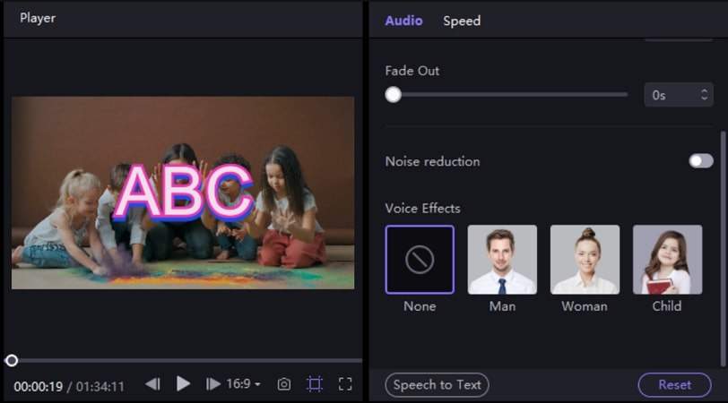 ai noise remover hitpaw edimakor