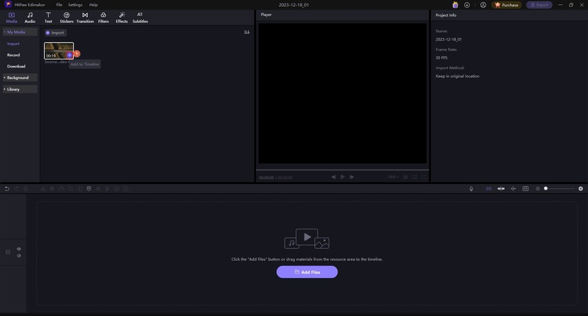 HitPaw Edimakor how to rotate videos on iphone