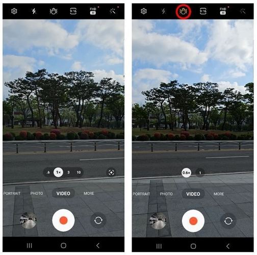 Samsung super steady mode