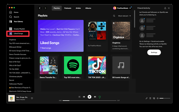 How to Share Liked Songs on Spotify?