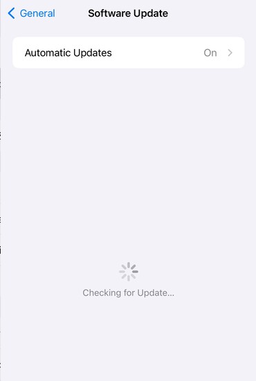 Update iOS Software why does snapchat say could not record video