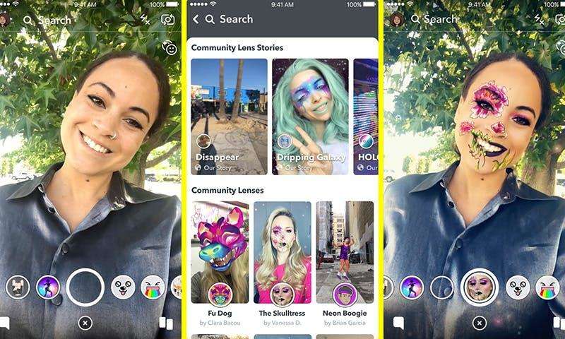 snapchat face filters