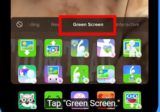 Cómo usar el efecto de pantalla verde en TikTok