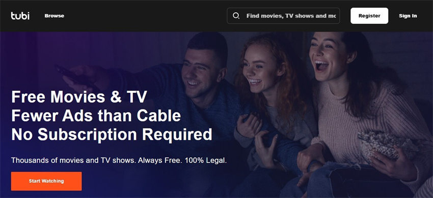 best free bflix alternative: Tubi TV