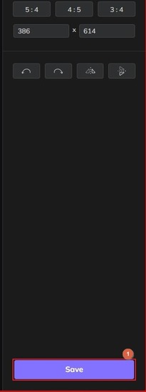 HitPaw Edimakor tiktok video cropper