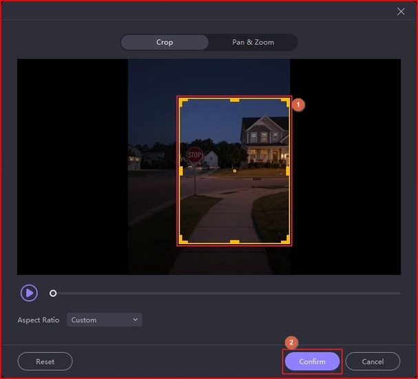 HitPaw Edimakor tiktok video cropper