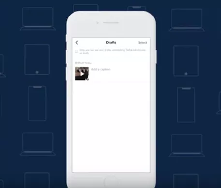 how to edit drafts on TikTok