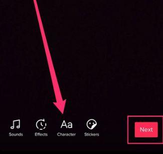 كيفية تحرير مقاطع فيديو تيك توك بالكلمات