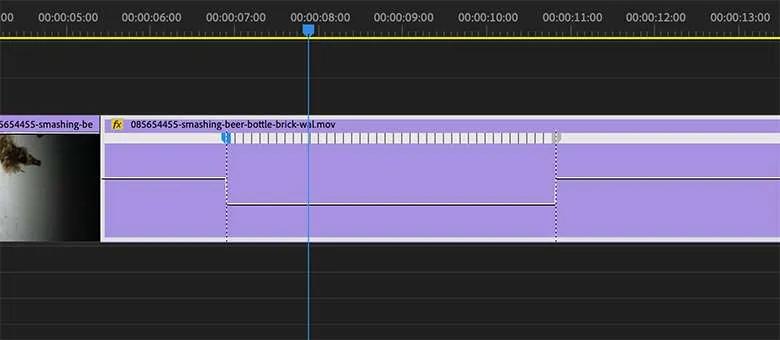 Premiere pro time remapping не активен